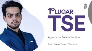 Baile dos Primeiros: Alan Mareco, aprovado em 1&ordm; lugar no TSE Unificado - Agente de Pol&iacute;cia