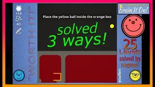 Brain It On! Community 25 Puzzle Solutions in 4K 