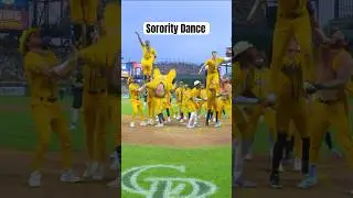 How&rsquo;d we do @UGA Alpha Phi 🙂&zwj;&harr;️ #savannahbananas #sorority #rush #bananaball #dance
