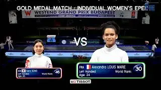 #35 Budapest Women's Epee Grand Prix 2020 // final
