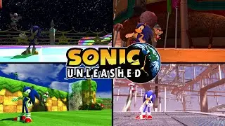 CES NIVEAUX SONT INCROYABLE ! SONIC UNLEASHED MOD