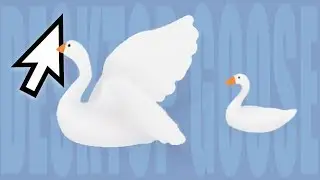 Untitled Goose has a BABY! Desktop Goose game | #1