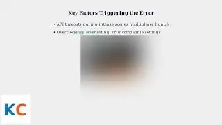 Как исправить &laquo;фатальную ошибку D3D&raquo; в Monster Hunter Wilds: сброс настроек драйверов, API и графики