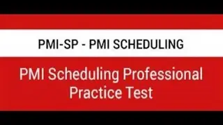Pmi- Sp Practice Tests Scheduling Professional