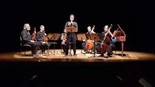 Concerto em La menor para flauta doce e viola da gamba. 3&ordm; Movimento (trecho). 05/07/2019 Teatro IFG