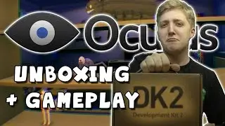 Oculus Rift DK2 Unboxing And Gameplay