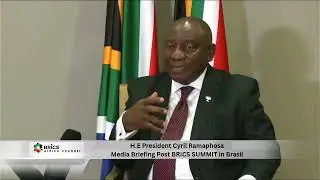 President Ramaphosa's Closing Remarks at the BRICS Summit | Rio de Janeiro 2025