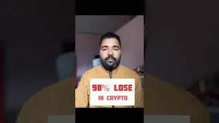 Why 90% People Lose Money in Crypto (Smart Money Truth) #shorts #ytshort #viral