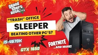 Can You REALLY Play FORTNITE and GTA V on a $200 Office PC at 1080p? PART 2!
