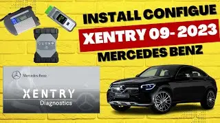 Install and Configure Mercedes Benz - Xentry Openshell 09.2023 with SD connect C4, C5, VCXSE, VCI C6