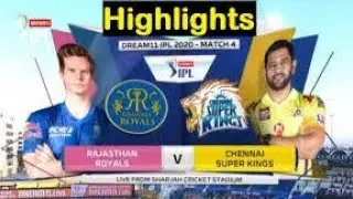RR vs CSK Highlights 2020 || Rajasthan Royals vs Chennai Super Kings Full Match Highlights