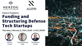 Recording | Webinar - Funding and Structuring Defense Tech Startups | February 8