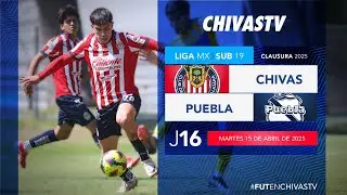 Chivas vs Puebla | Sub 19 | Jornada 16 Clausura 2025 | Liga MX Presentado por MG