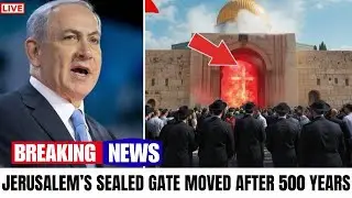Jerusalem&rsquo;s Sealed Gate Moved for the First Time in 500 Years