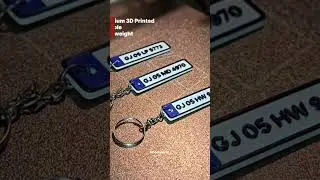 customized Number Plate Keychain #music #slowedandreverb #punk #edit #starwars #fidgetgadget