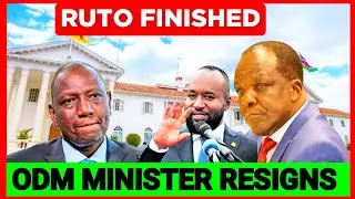 BREAKING NEWS! Ruto in Panic as ODM Minister Resigns Ahead of 2027 Elections, END OF RUTO! 
