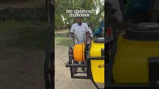 200L Tractor sprayer auto winding. SID Machinery 9994247257 #sidmachinery #farmeasy #modernfarming