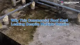 Why This Commercial Roof Kept Leaking Despite Multiple Repairs