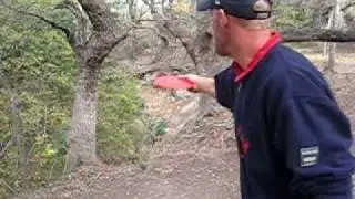 Disc Golf Tee Shot - CLASSIC!