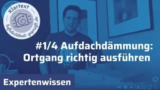 Aufdachdämmung richtig ausgeführt - Teil 1: Ortgang | Luftdichtheit-geprüft.de