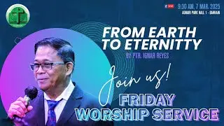 From Earth to Eternity by Ptr. Ignar Reyes | JIABahrain Church