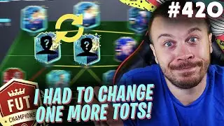 FIFA 20 THIS IS THE LAST TOTS CARD I HAD TO CHANGE TO IMPROVE MY INSANE FUT CHAMPIONS PERFORMANCE