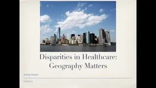Geographical Disparities