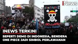 Seperti Demo di Indonesia, Bendera One Piece Jadi Simbol Perlawanan | iNews Terkini (28/9)
