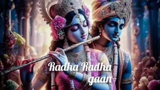 Radha Radha Radha Krishna full video trending gaan#krishna #sri #radha 