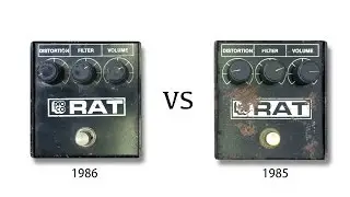 1986 ProCo RAT vs 1985 ProCo RAT White Face