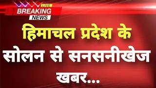 हिमाचल प्रदेश के सोलन से सनसनीखेज खबर || Solan News || Himachal Breaking News ||