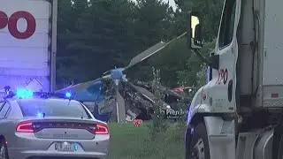Medical helicopter crashes while en route to fatal accident