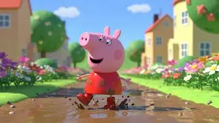 Peppa Pig Jumped Into a Silly Mud Pile 🐷 | Kids Songs & Nursery Rhymes