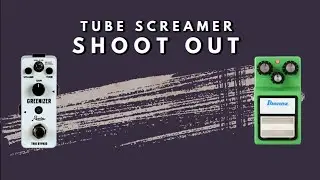 Tube Screamer Shootout! Ibanez Tube Screamer vs Rowin Greenizer