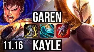 No Ads :) Garen vs Kayle Top S11