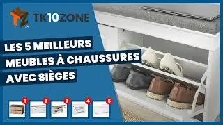 Les 5 meilleurs meubles &agrave; chaussures avec si&egrave;ges