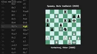 Новоиндийская защита Kortschnoj Viktor 2665 vs Spassky Boris Vasilievich 2630