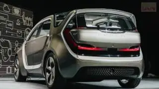 Chrysler Portal Electric Minivan Concept. CES 2017