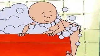 Caillou et le Bain Moussant | Caillou en Fran&ccedil;ais