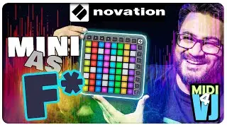 Sooo tiny!🤩for #VJ | Novation Launchpad Mini MK3 | #MIDI