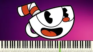 Cuphead Tutorial Theme - PIANO TUTORIAL