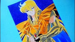 Speed Drawing - Virgo Shaka (SAINT SEIYA) バルゴのシャカ