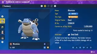 Blastoise - Solo - 7 Star Infernape Raid - Pokemon Scarlet/Violet