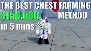 The BEST Chest Farming Method in Third Sea - Blox Fruits