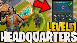 HOW TO COMPLETE HEADQUARTERS LEVEL 1! (SETTLEMENT) FOR BEGINNERS IN LDOE|Last Day on Earth: Survival
