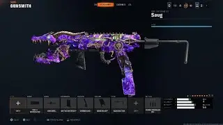 Call of Duty Black Ops 6 Saug With Dark Matter Camo