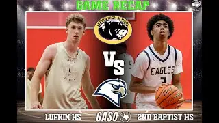 GASO Houston Fall Ball | Lufkin HS vs Second Baptist HS Game Recap