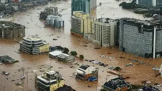 After China, now Korea! Historic flash flooding in Seoul and Gyeonggi