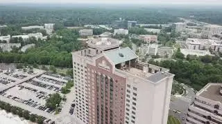 Tysons, VA Skyline Overview Drone 4k by Mark Bulmer