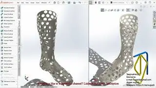 Hexagon pattern on a difficult surface | Шестикутний узор на складній поверхні